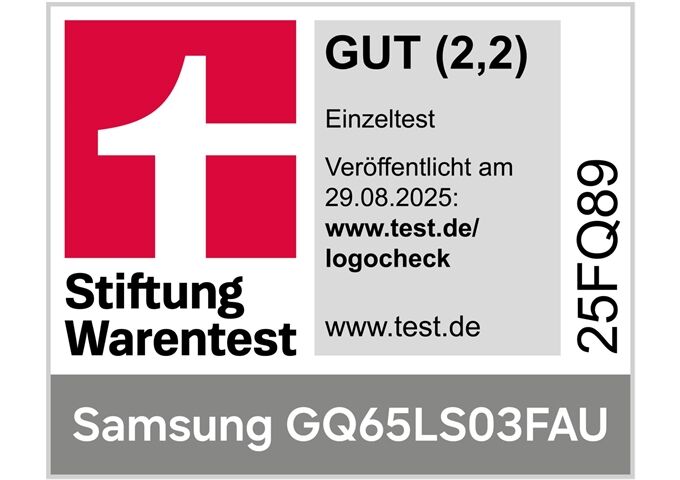 Samsung GQ65LS03FAUXZG Lifestyle LED-TV 4K UHD The Frame