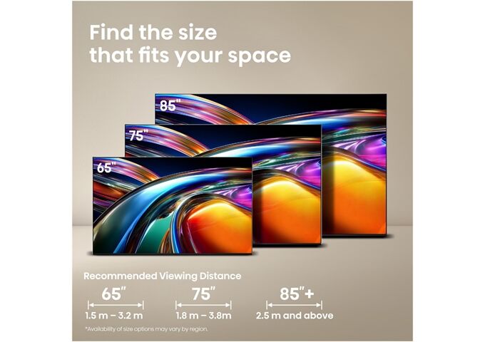 Hisense 75UR9DS LED-TV RGB Mini LED ULED 4K Multituner BT