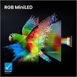 Hisense 75UR9DS LED-TV RGB Mini LED ULED 4K Multituner BT
