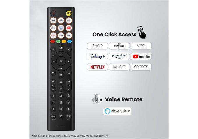 Hisense 65U7SE LED-TV Mini LED 4K Multituner BT Smart PVR