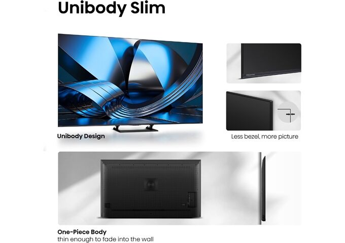 Hisense 55U7SE LED-TV Mini LED 4K Multituner BT Smart PVR