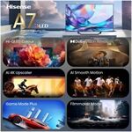 Hisense 43A7DS LED-TV QLED 4K Multituner BT Smart