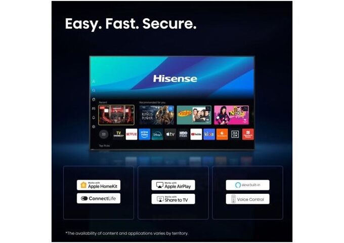 Hisense 43A7DS LED-TV QLED 4K Multituner BT Smart