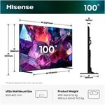 Hisense 100QS7 Pro LED-TV QLED 4K Multituner BT Smart PVR