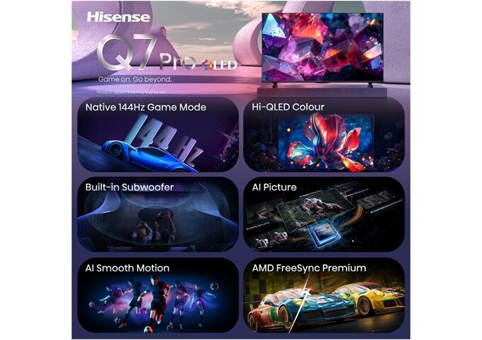 Hisense 100QS7 Pro LED-TV QLED 4K Multituner BT Smart PVR